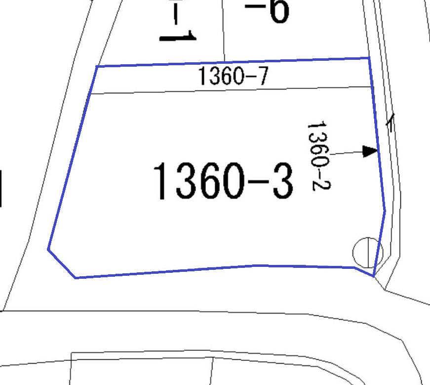 姶良市鍋倉1360-3、810万円の売地