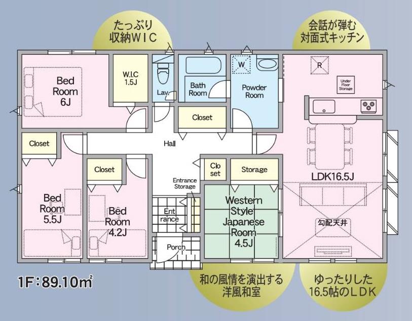 (内観/間取り1)姶良市加治木町反土2801-1付近、1,980万円の売家
