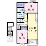(内観/間取り1)姶良市平松、54,000円の賃貸