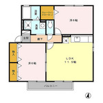 (内観/間取り1)姶良市西餅田、57,000円の賃貸