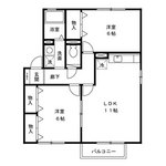 (内観/間取り1)姶良市西餅田、55,000円の賃貸