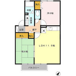 (内観/間取り1)姶良市平松、53,500円の賃貸