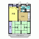 (内観/間取り1)加治木町港町、51,000円の賃貸