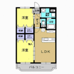 (内観/間取り1)姶良市西餠田、54,000円の賃貸