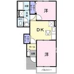 (内観/間取り1)姶良市永池町、43,000円の賃貸