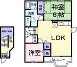 (内観/間取り1)姶良市宮島町、48,000円の賃貸