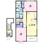 (内観/間取り1)姶良市西餅田、48,000円の賃貸