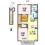 (内観/間取り1)鹿児島県姶良市西餠田、51,000円の賃貸
