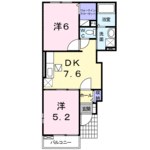 (内観/間取り1)姶良市西餅田、47,000円の賃貸