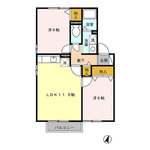 (内観/間取り1)姶良市加治木町錦江町、47,000円の賃貸