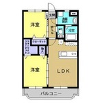 (内観/間取り1)姶良市平松、57,000円の賃貸