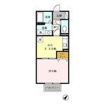 (内観/間取り1)姶良市東餅田、37,000円の賃貸