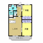 (内観/間取り1)姶良市西餅田、54,000円の賃貸