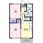 (内観/間取り1)姶良市東餅田、40,000円の賃貸