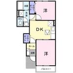 (内観/間取り1)姶良市平松、43,000円の賃貸