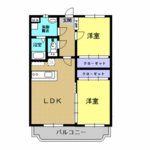 (内観/間取り1)加治木町反土、52,000円の賃貸