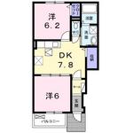 (内観/間取り1)姶良市西餅田、47,000円の賃貸