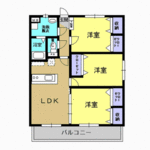 (内観/間取り1)姶良市西餅田、61,000円の賃貸