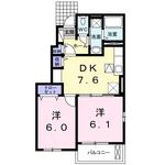 (内観/間取り1)加治木町反土、47,000円の賃貸